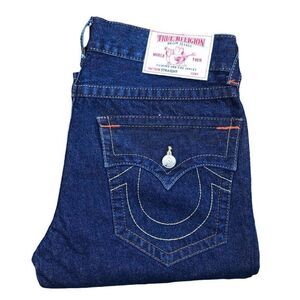 True Religion Jeans Size 34 STRAIGHT Blue